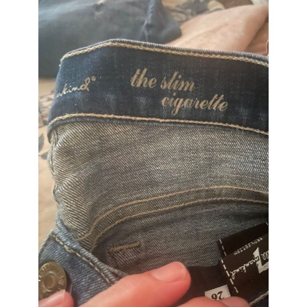 Seven For All Mankind 7 - Denim Jean sz 26 “The skinny Cigarette”GREAT CONDITION